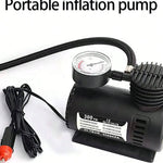 Mini Bomba De Aire Para Inflar 12v Portátil