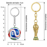 Llavero Balon Futbol Mundial 2026 Edic