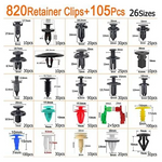 Kit 925 Pcs Grapas Automotrices Parachoq