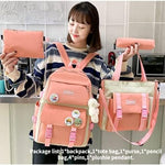 Mochila 5 En 1 Kawai