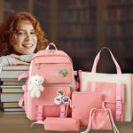 Mochila 5 En 1 Kawai