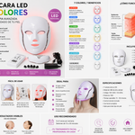 Mascara Facial De Luz Led