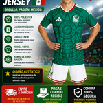 Camiseta Mexicana Mundial 2026