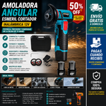 Amoladora Angular Esmeril Cortador 2 Baterias
